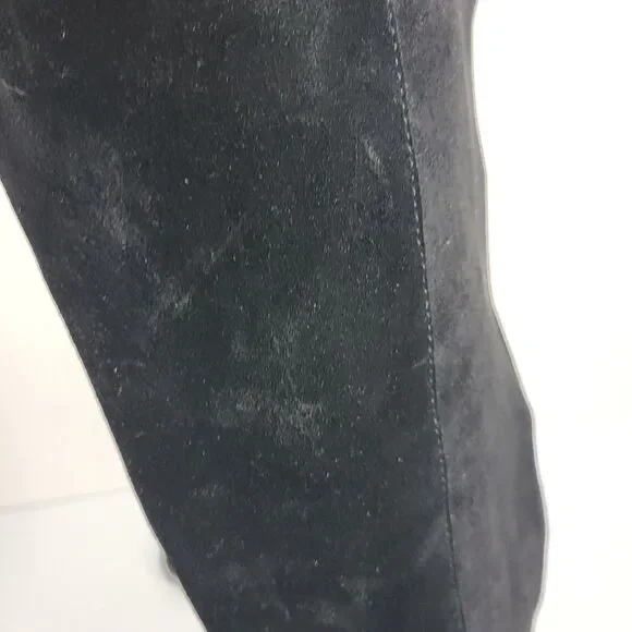 Blondo Starla Waterproof Black Suede Over-The-Knee Boots Women's Size 6.5M - Picture 7 of 16